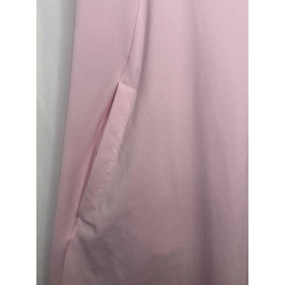 Adidas Women's Clear Pink City Break Sleeveless Mini Dress Sz L Tennis Golf - Picture 3 of 9
